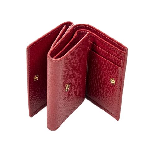 men's red gucci wallet|gucci trifold wallet for men.